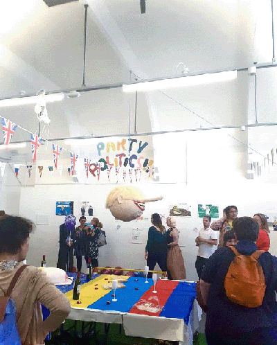 Exhibition in Full Swing